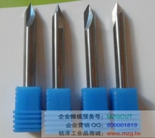 CEC2型2刃整体钨钢倒角兼用铣刀90度120度扁形倒角铣刀